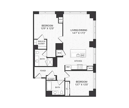 Floor plan B4