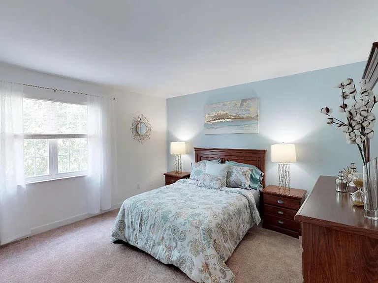 Two Bedroom Townhome Master Bedroom
