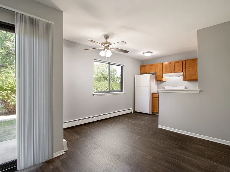 Dining Room with Ceiling Fan