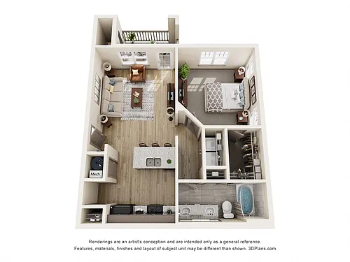 Floor plan A1