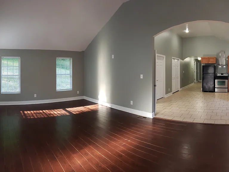 Main livingroom and Kitchen 2026 (wide view)