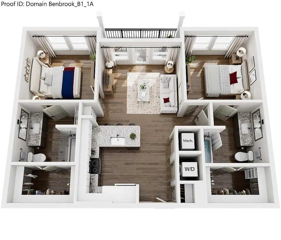 Floor plan B1