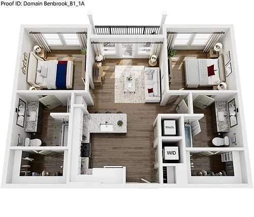 Floor plan B1