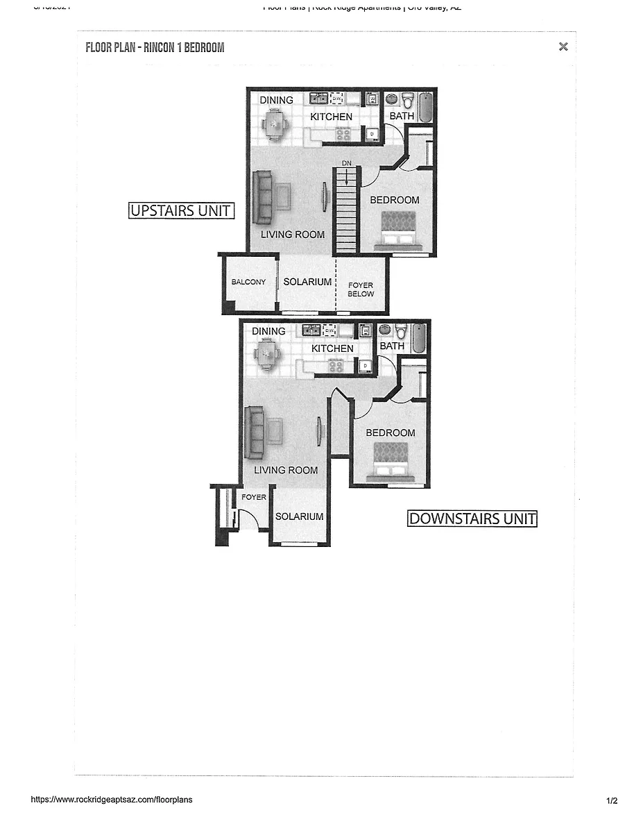 Floor plan Sabino