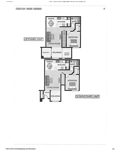 Floor plan Sabino