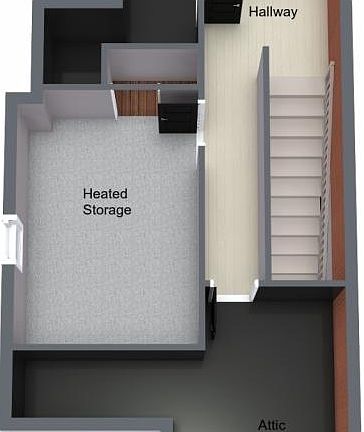 3D layout 3rd floor