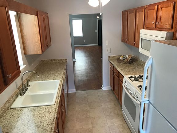 Kitchen, looking to dining
