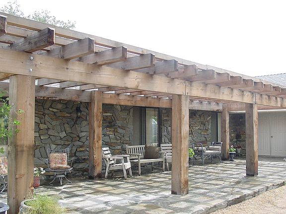 Native rock house and Timber