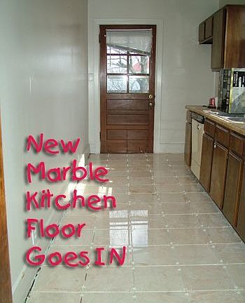 Marble in some kitchens