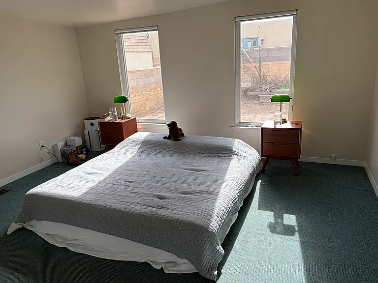 Fabulous east facing master, plenty of room for a king sized bed