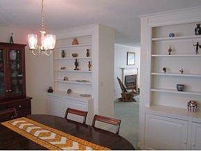 Dining Room with Built-ins
