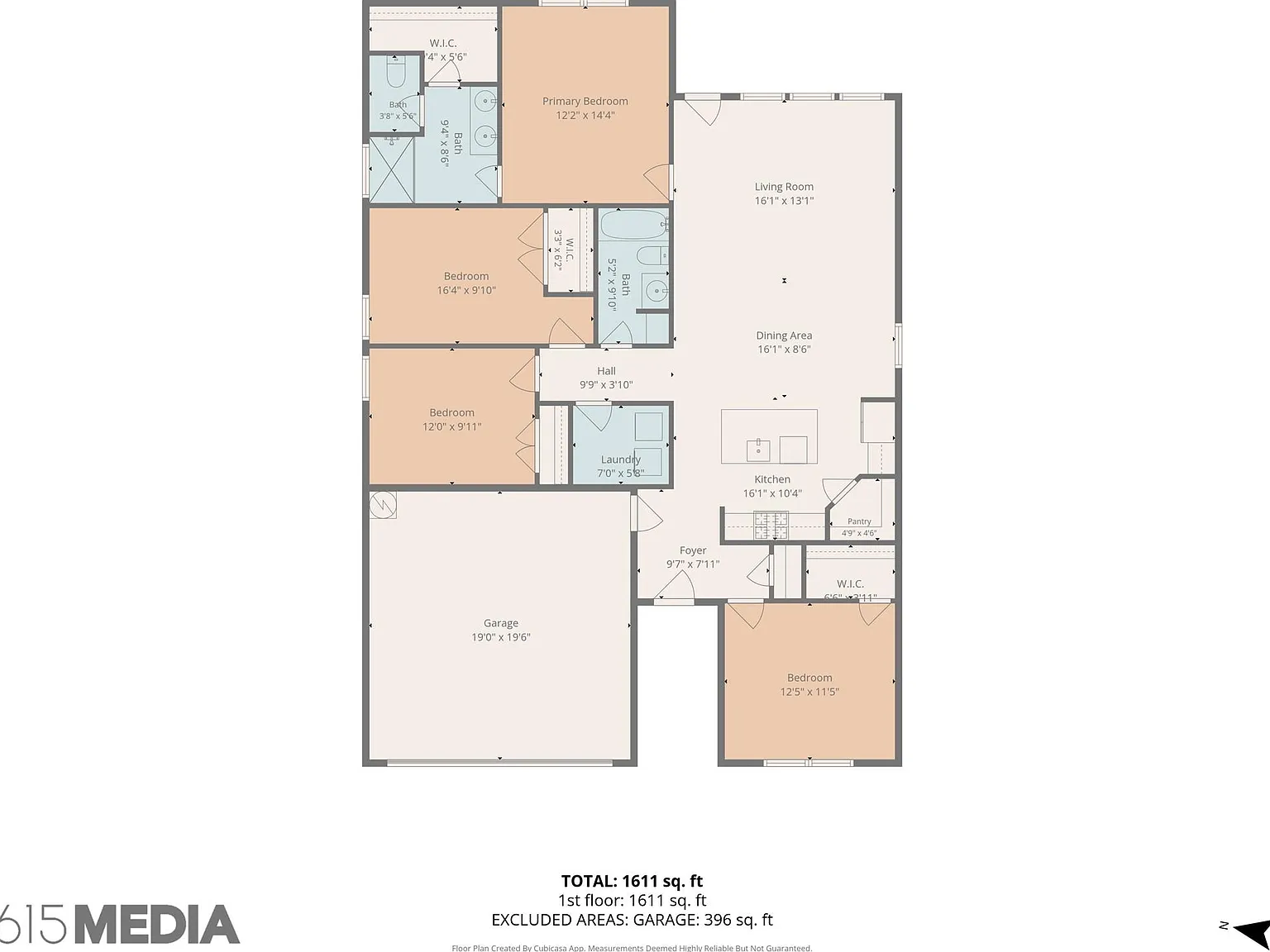 4 bed, 2.0 bath, 1612 sqft, $1,925 — Photo 2