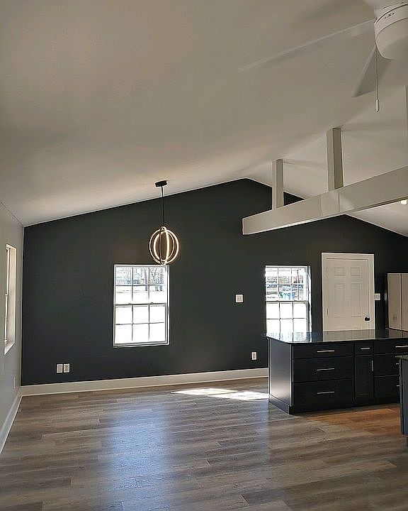 Vaulted ceiling