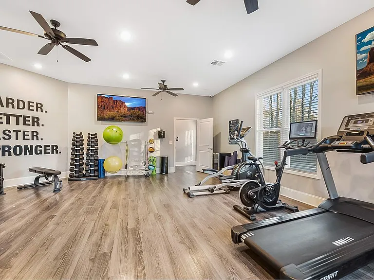 State-of-the-art 24 Hour Fitness Center at Legacy at Baldwin Ridge in Burlington, NC