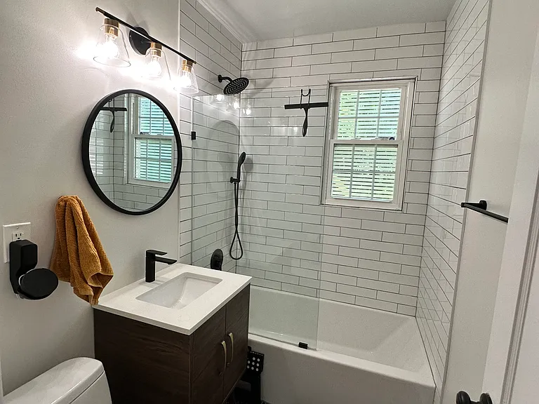 Main floor bathroom