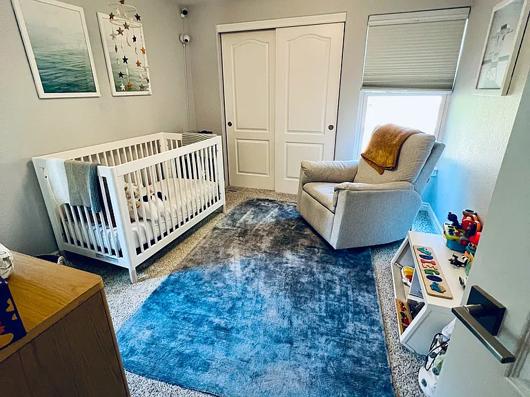 Upper level bedroom #1.