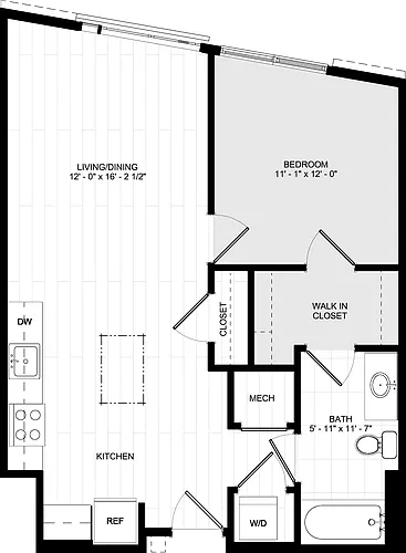 Floor plan A1C