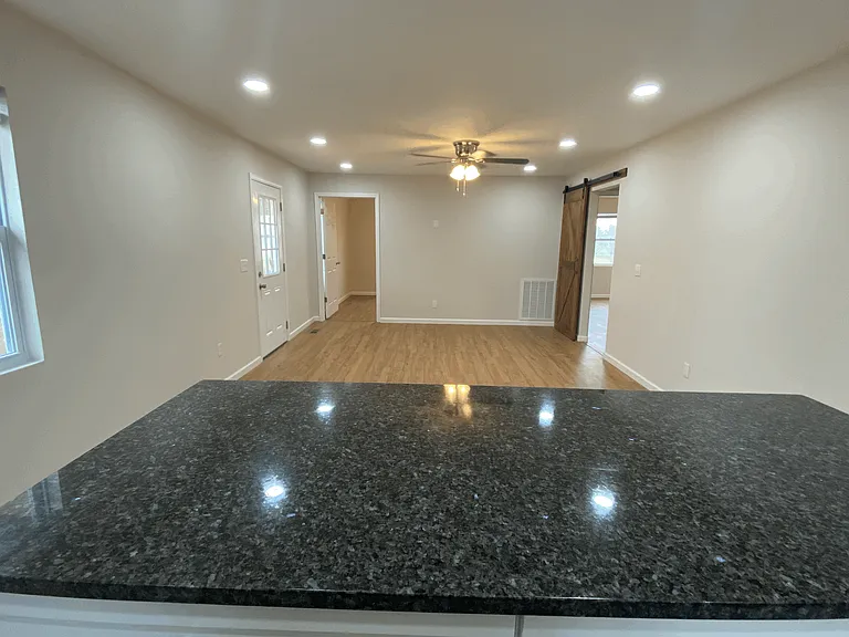 Large kitchen island with seating