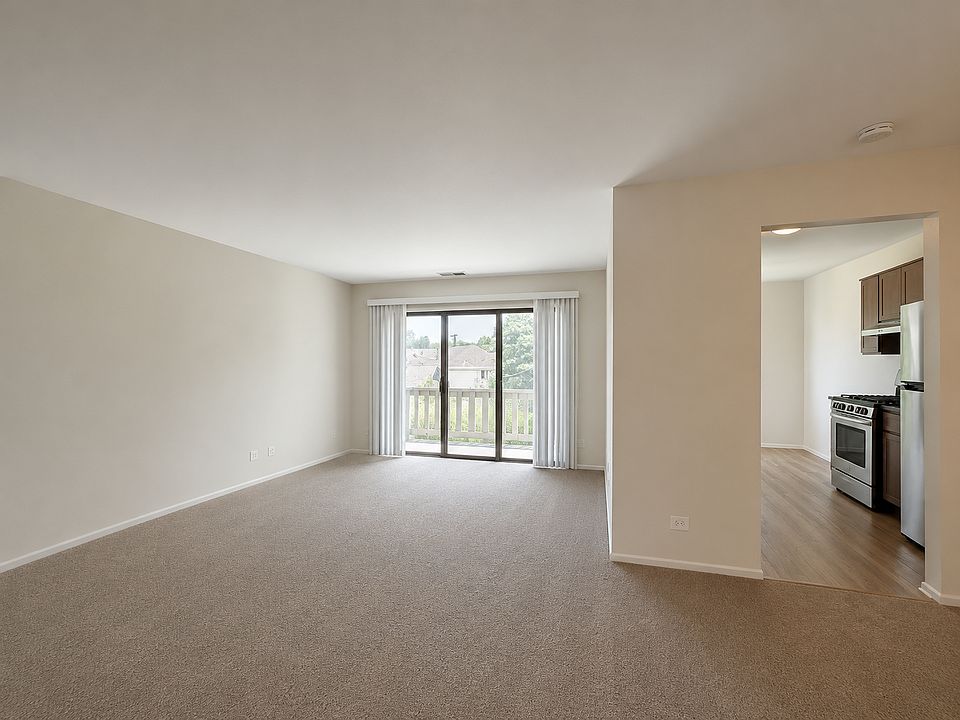 View of Living, Dining and Kitchen