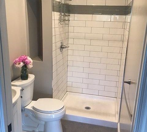 bathroom with walk-in shower