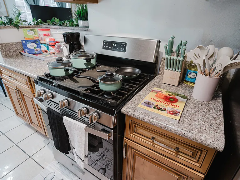 Ready for anything, this kitchen is fully stocked and built for flavor.