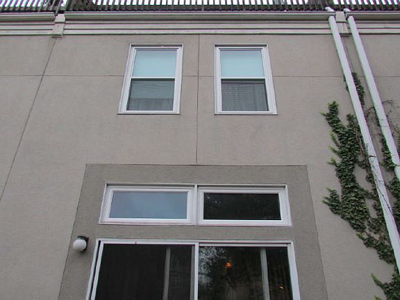 Rear of home