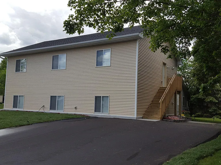 Pics from initial built in 2017- Property has normal wear.
