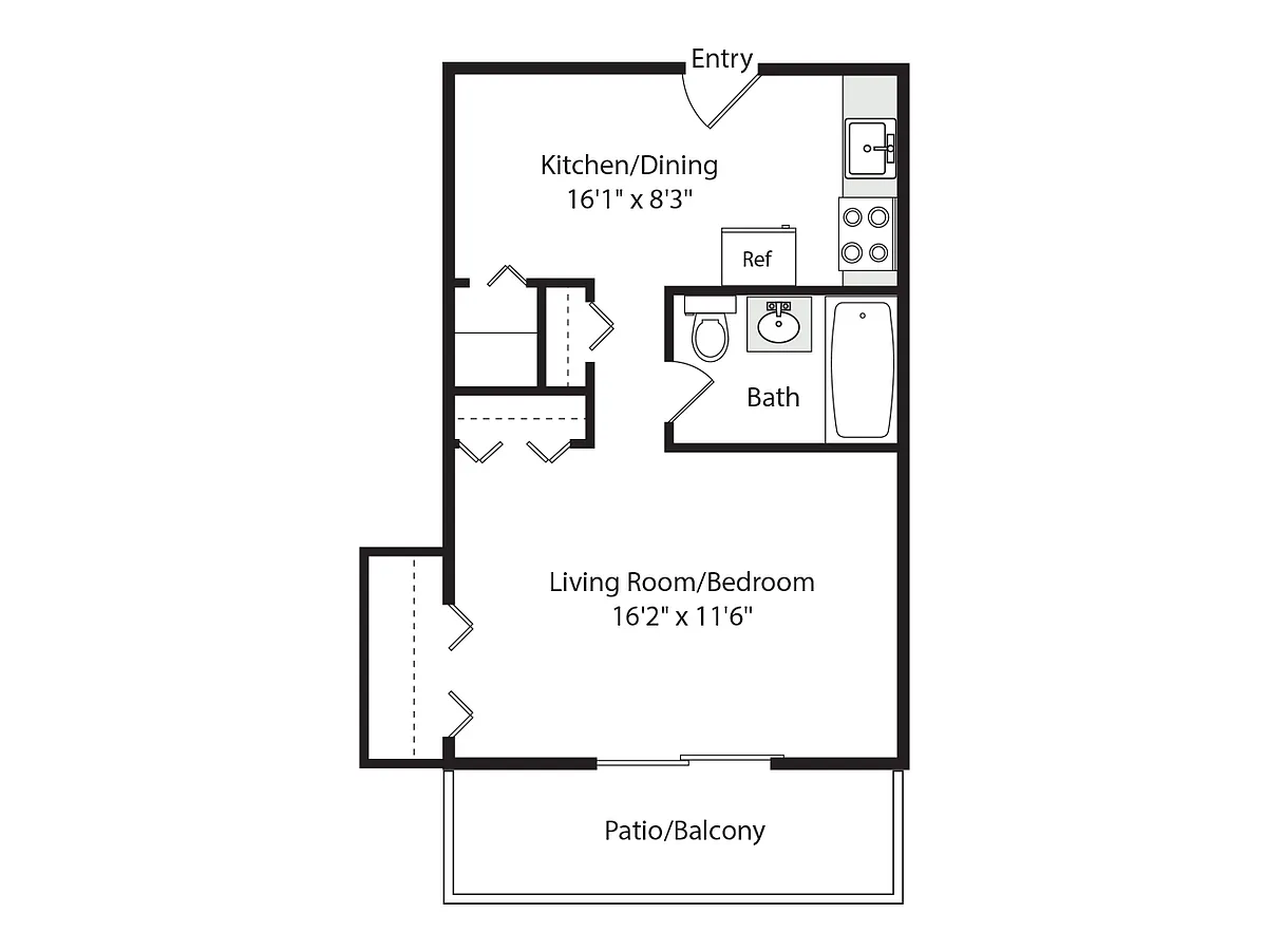 Floor plan S1B