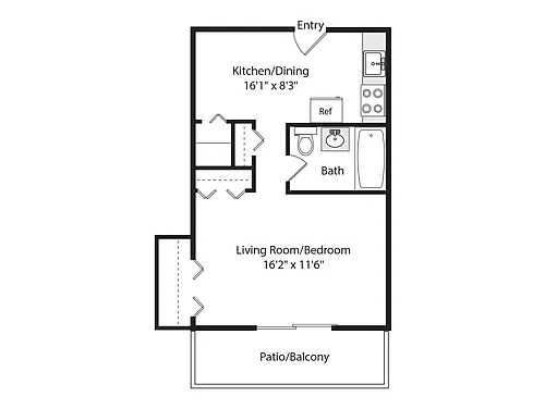Floor plan S1B