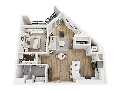 Floor plan A4
