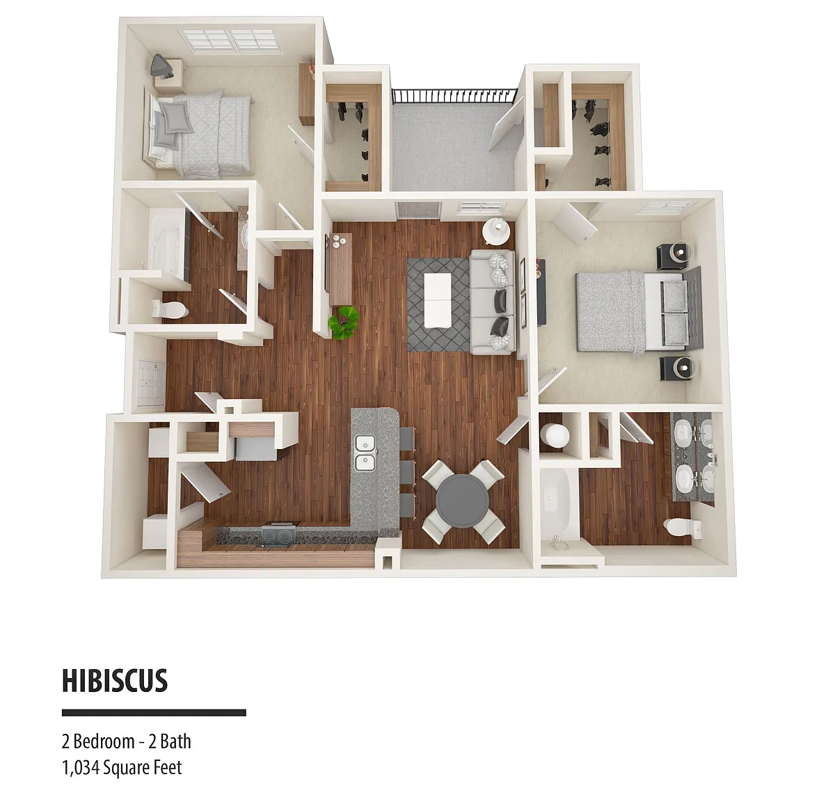 Floor plan B3