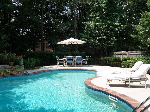 Heated swimming pool for year around enjoyment