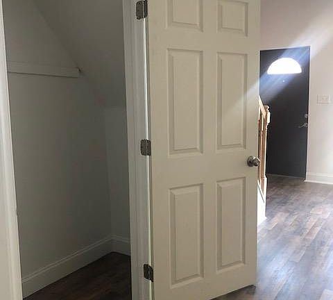 Living room coat closet