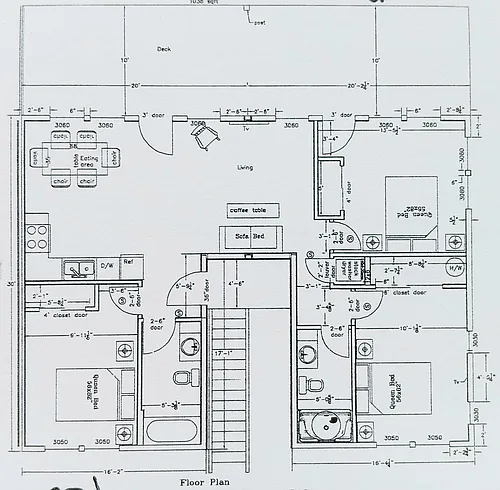 Floor plan 3 Bed