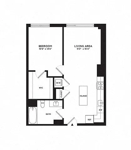 Floor plan 1U