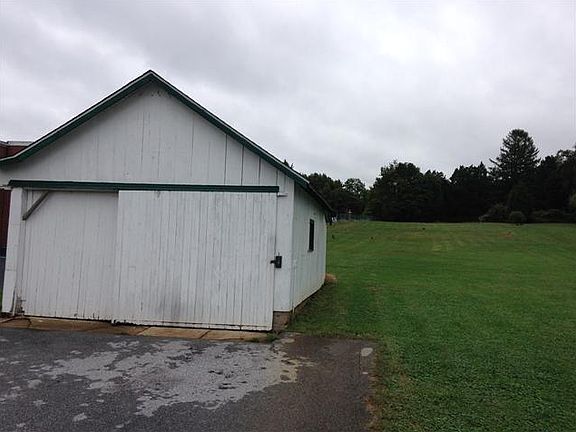 Rustic two car garage