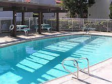 There are 2 smaller pools