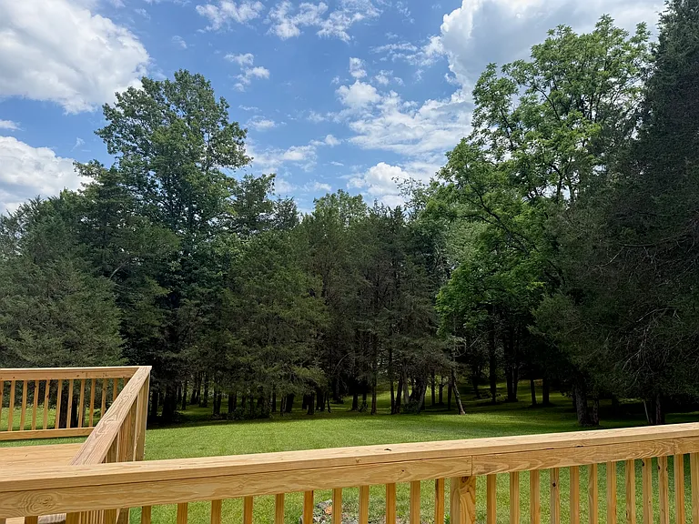 View from master bedroom deck