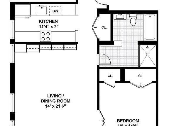 2nd image of 104 W 70th St APT 7G