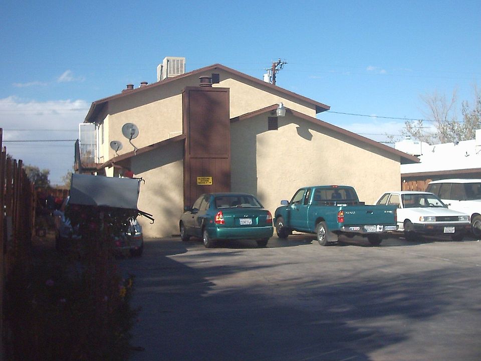 Front of the apartment Building