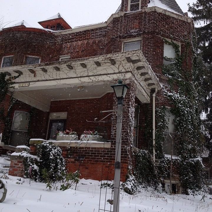 In winter