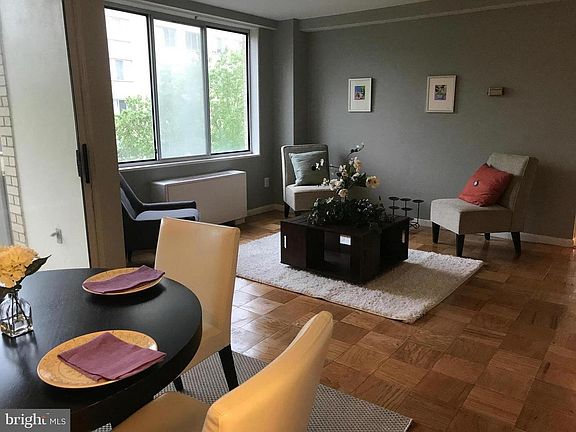 Spacious light filled living room!