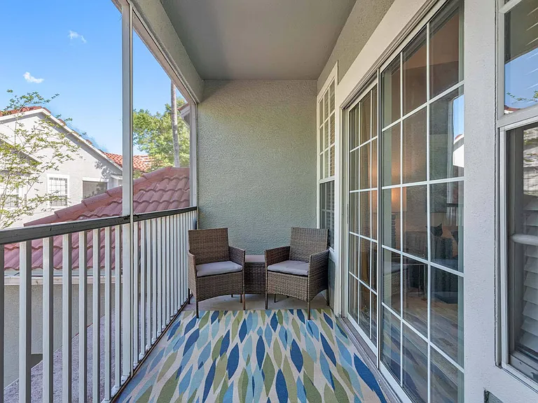 Private balconies and patios to extend your living space outdoors.