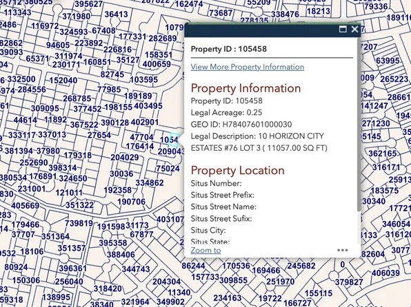 Property Id #105458, El Paso, TX 79928