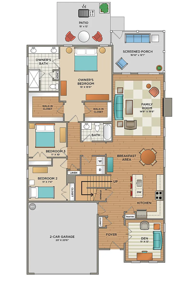 Floor plan Picasso
