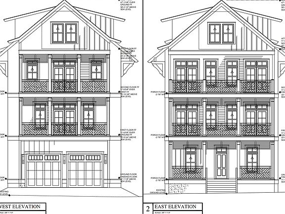 East West Elevataions