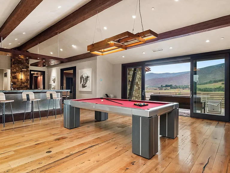 Billiards room