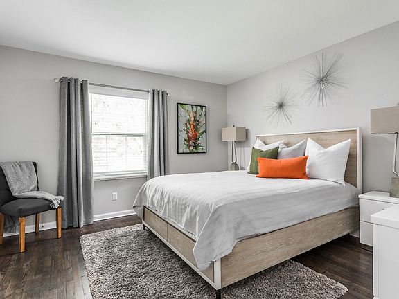 Master Bedroom - Recently Renovated - Jamestown Apts