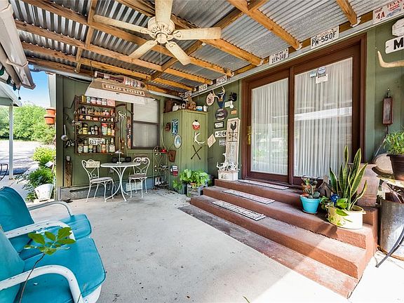 Patio and back enterance