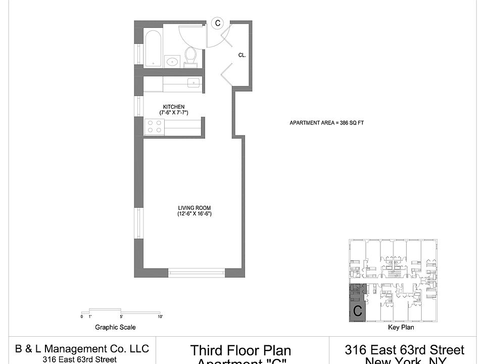 2nd image of 316 E 63rd St APT 3C
